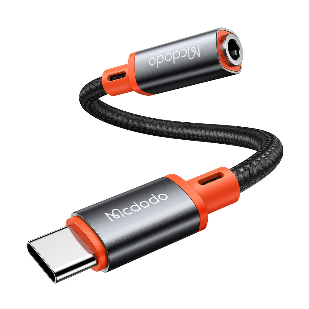 Cable Mcdodo USB-C A Dc 3.5MM Black
