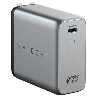 Cargador Satechi USB-C Pd Wall Space Gray
