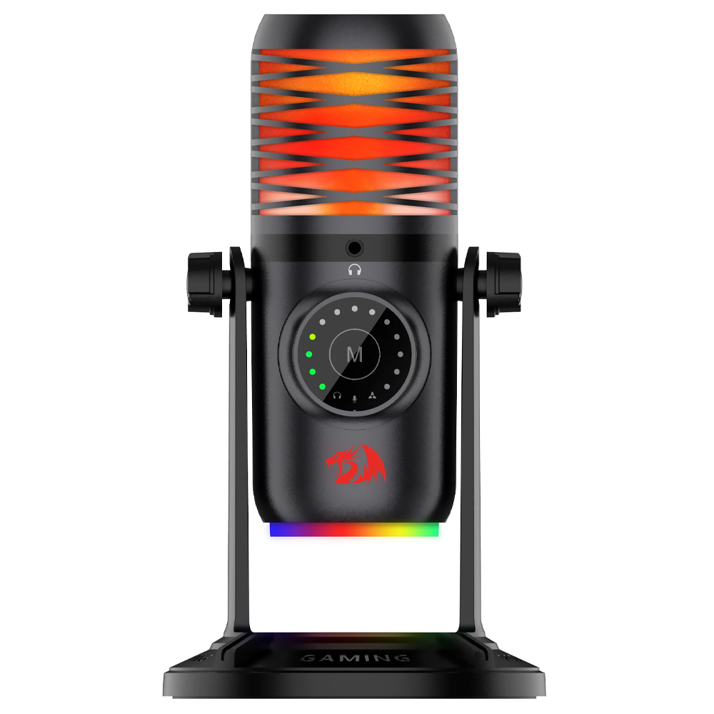 Micrófono Redragon GM306 Stellaris Condenser Negro