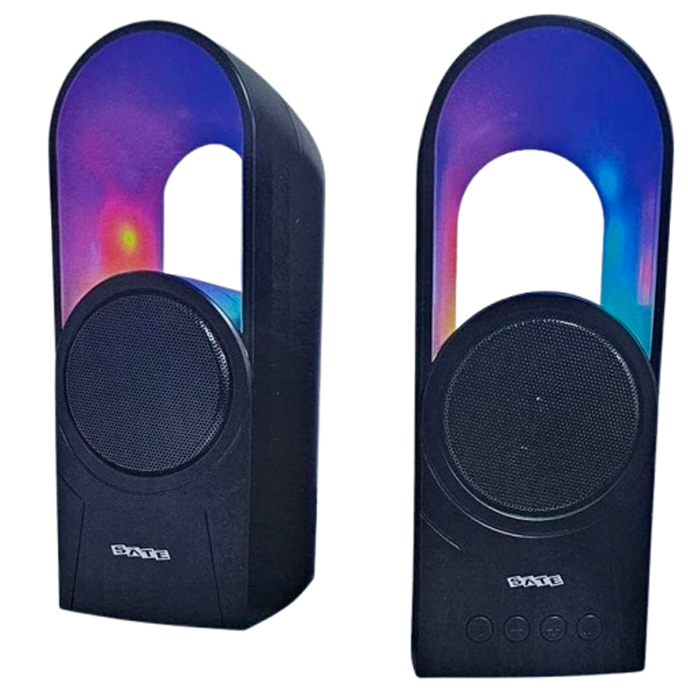 Parlante Satellite Bt/rgb/aux/usb Negro