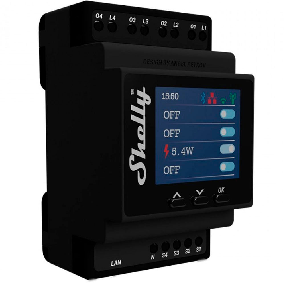 Interruptor Smart Shelly Pro 4PM