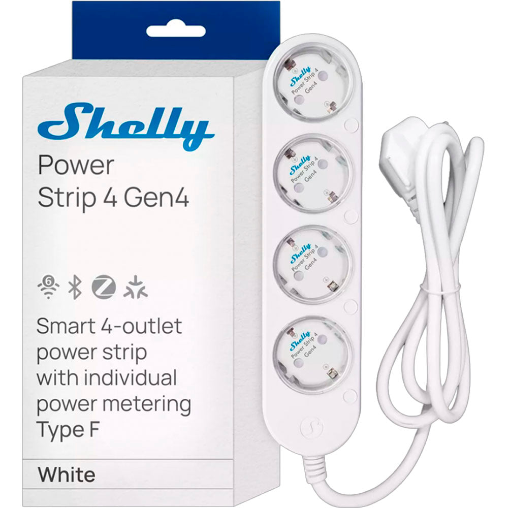 Zapatilla Inteligente Shelly Power Strip 4 GEN4