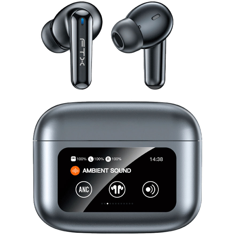 Auricular FTX E56L BT/MIC/ANC/TOUCH/IPX6 C/pant LED