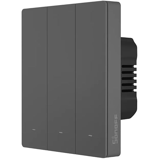 Interruptor Sonoff Smart De Pared Bivolt Negro