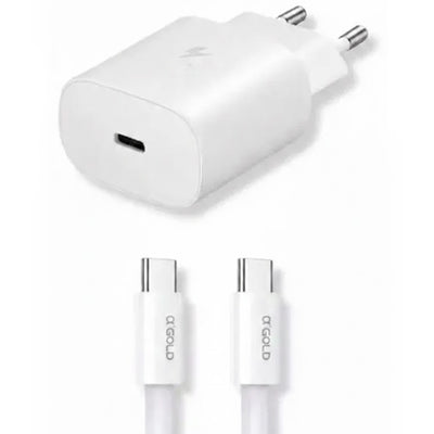 Cargador A'Gold Pro Fuente USB-C C/cable 30W White