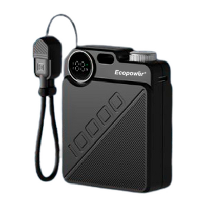 Cargador Portatil Ecopower 10000MAH Oscuro Azul