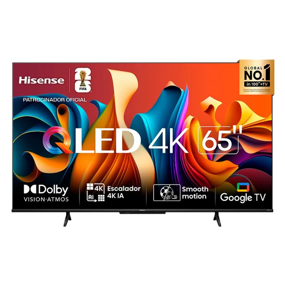 Televisor Hisense Smart QLED 65" 65Q6N Google TV 4K HDMI/BT/WIFI