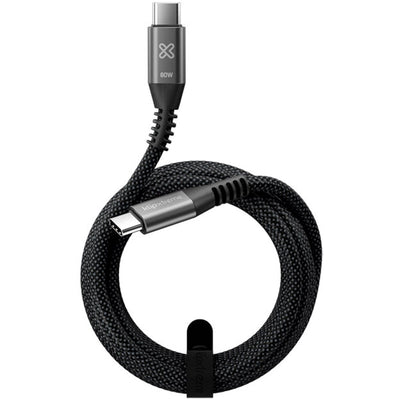 Cable USB-C Klip Xtreme Powergo 250 60W 1M Gray