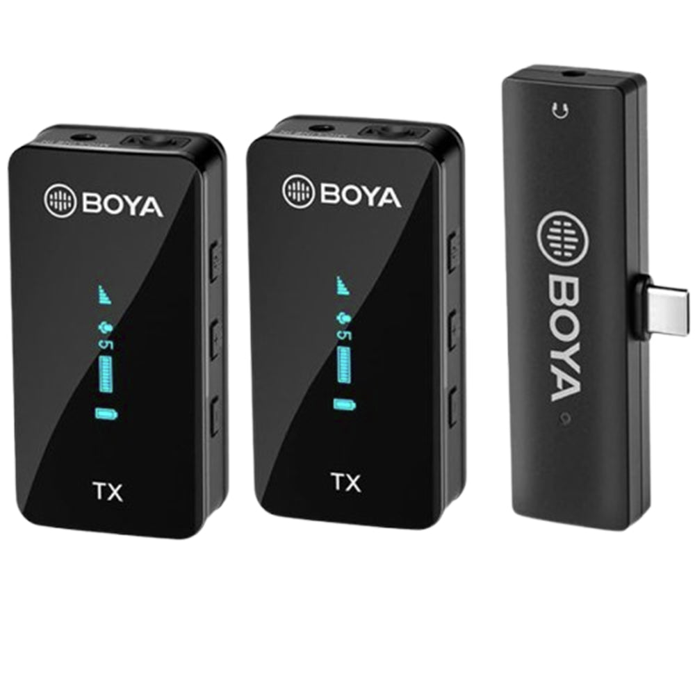 Micrófono Boya BY-XM6-K4 Wireless Iphone (2TX+1RX)