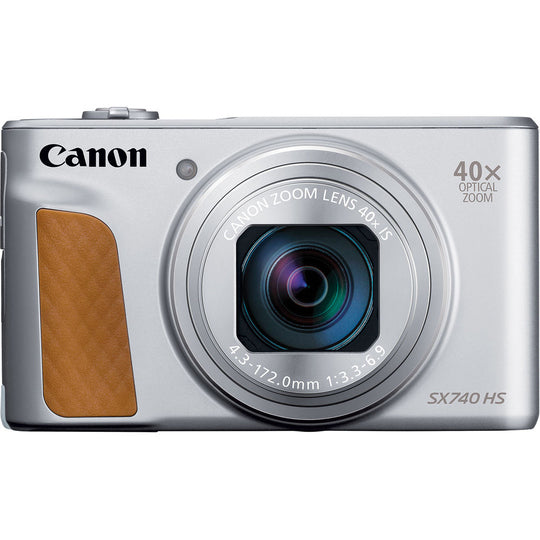 Cámara Canon SX740HS 20.3MP 40X FHD WIFI Plata