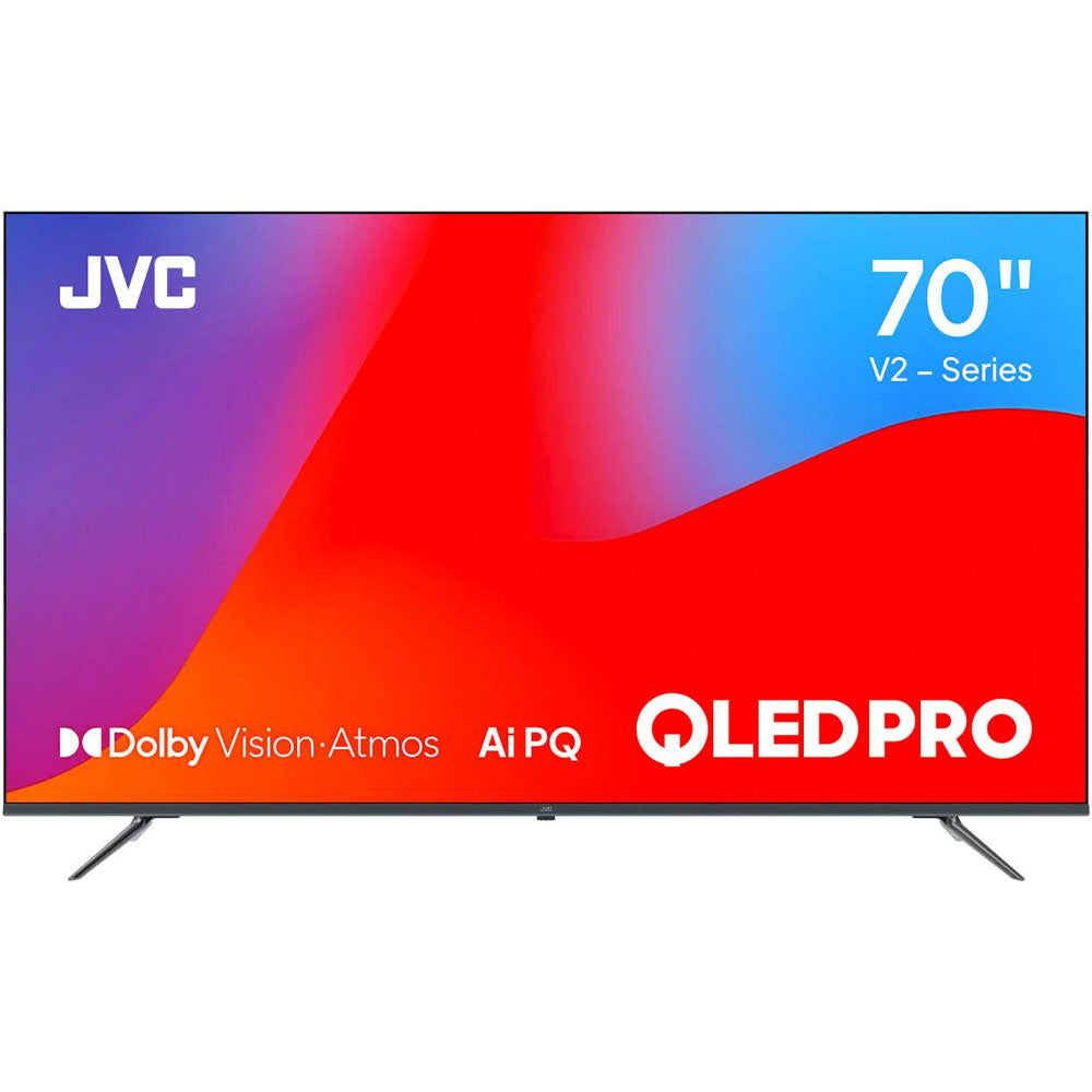 Televisor Smart QLED Pro 70" JVC LT-70KM858 4K Slim Atmos 2.0