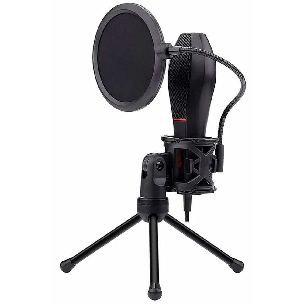 Micrófono Redragon QUASAR2 Kit C/tripe/pop Filter Condenser Ne