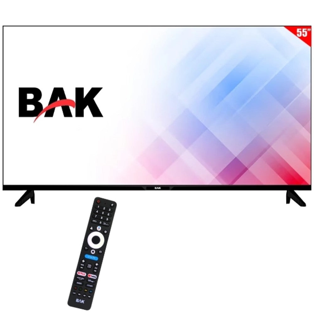 Televisor Smart LED 55" BAK BK-55G 4K Google TV