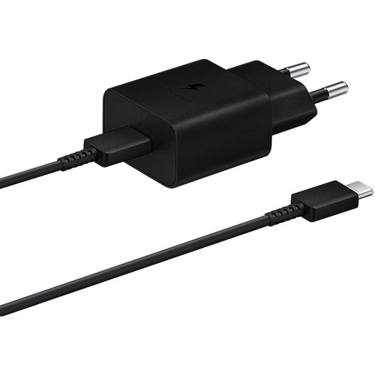 Cargador Samsung Tipo C 15W C/cable Black