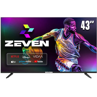 Televisor Smart DLED 43" Zeven Z43VA Vidaa U9 FHD