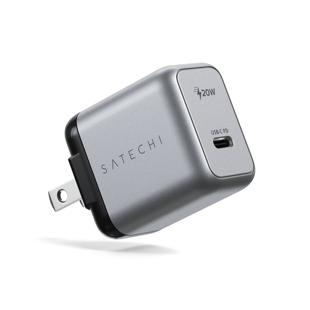 Cargador Satechi ST-UC20WCM USB-C 20W Pd Wall Silver