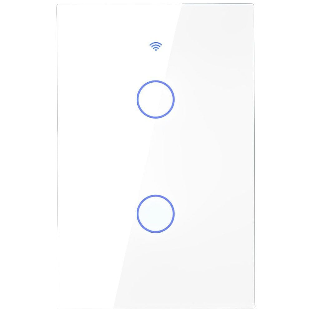 Interruptor Smart Touch Moes Wifi/rf/alexa White