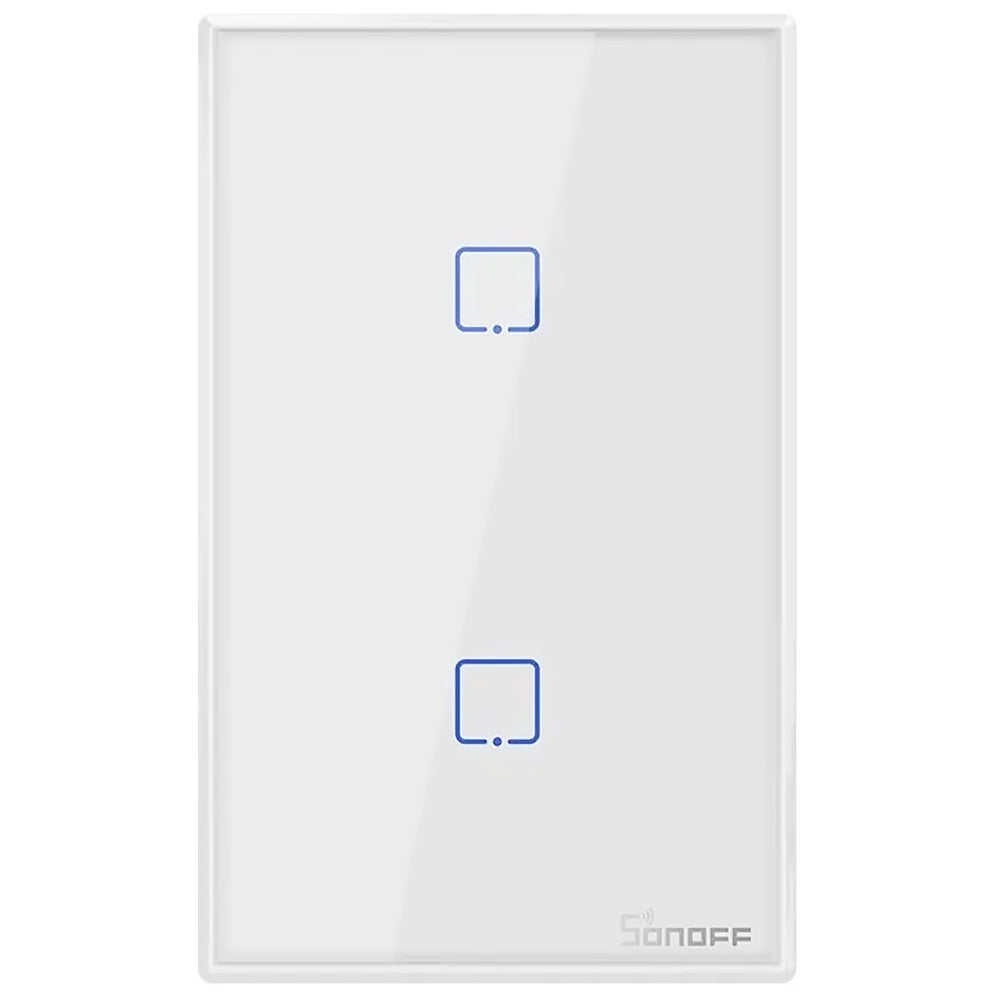 Interruptor Sonoff Smart De Pared T2US2C Bivolt Blanco