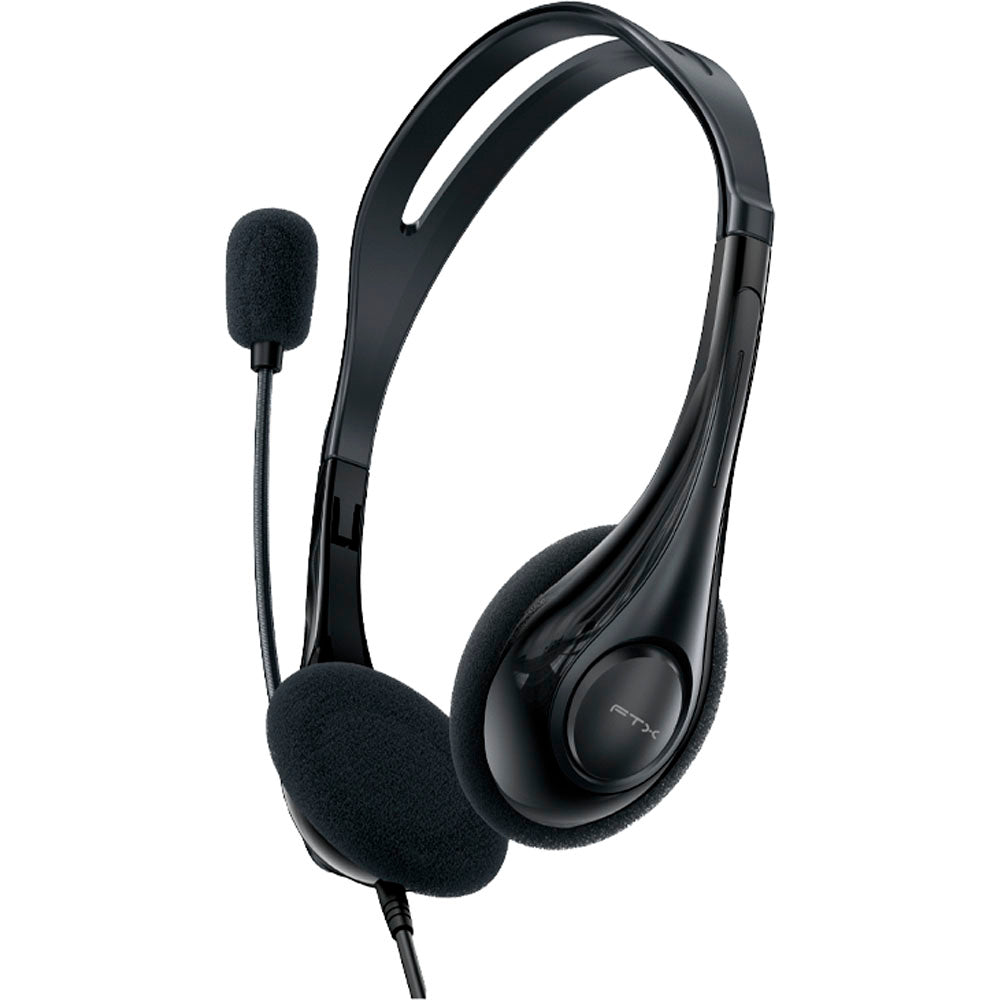 Auricular FTX H56 Usb/mic Negro
