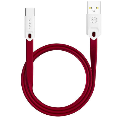 Cable Mcdodo Gorgeous Series USB-A To TYPE-C 1M Red