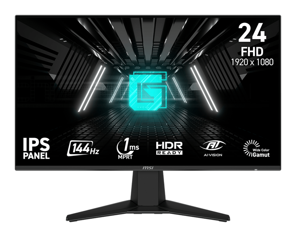 Monitor Gamer 24" MSI G242L E14 IPS FHD 144Hz