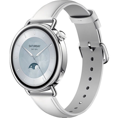Reloj Smartwatch Xiaomi Redmi Watch S4 Leather Strap (White)