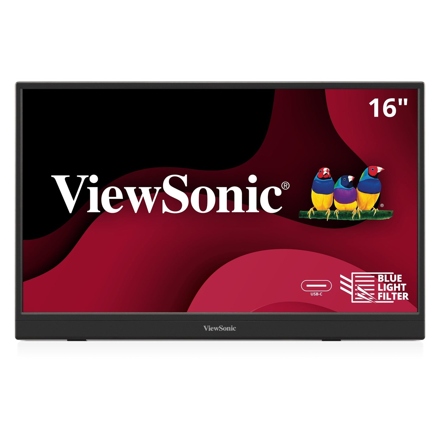 Monitor Portatil Viewsonic VA1653 15.6" FHD Black