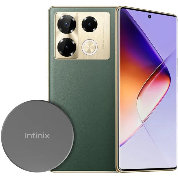 Celular Infinix Note 40 Pro LTE Green C/ MAGPAD 70w 12/256GB