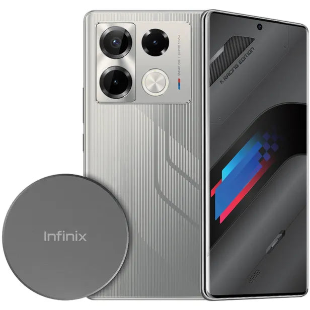Celular Infinix Note 40 Pro Gris C/ MAGPAD 45w 8/256GB