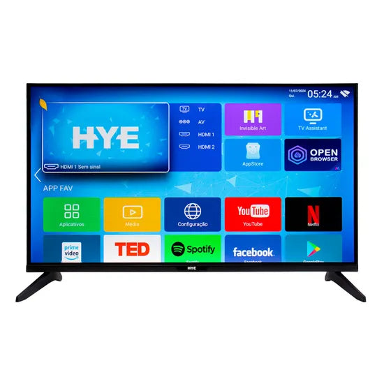 Televisor SMART LED 24" HYE HYE24ATHZ HD HDMI Android