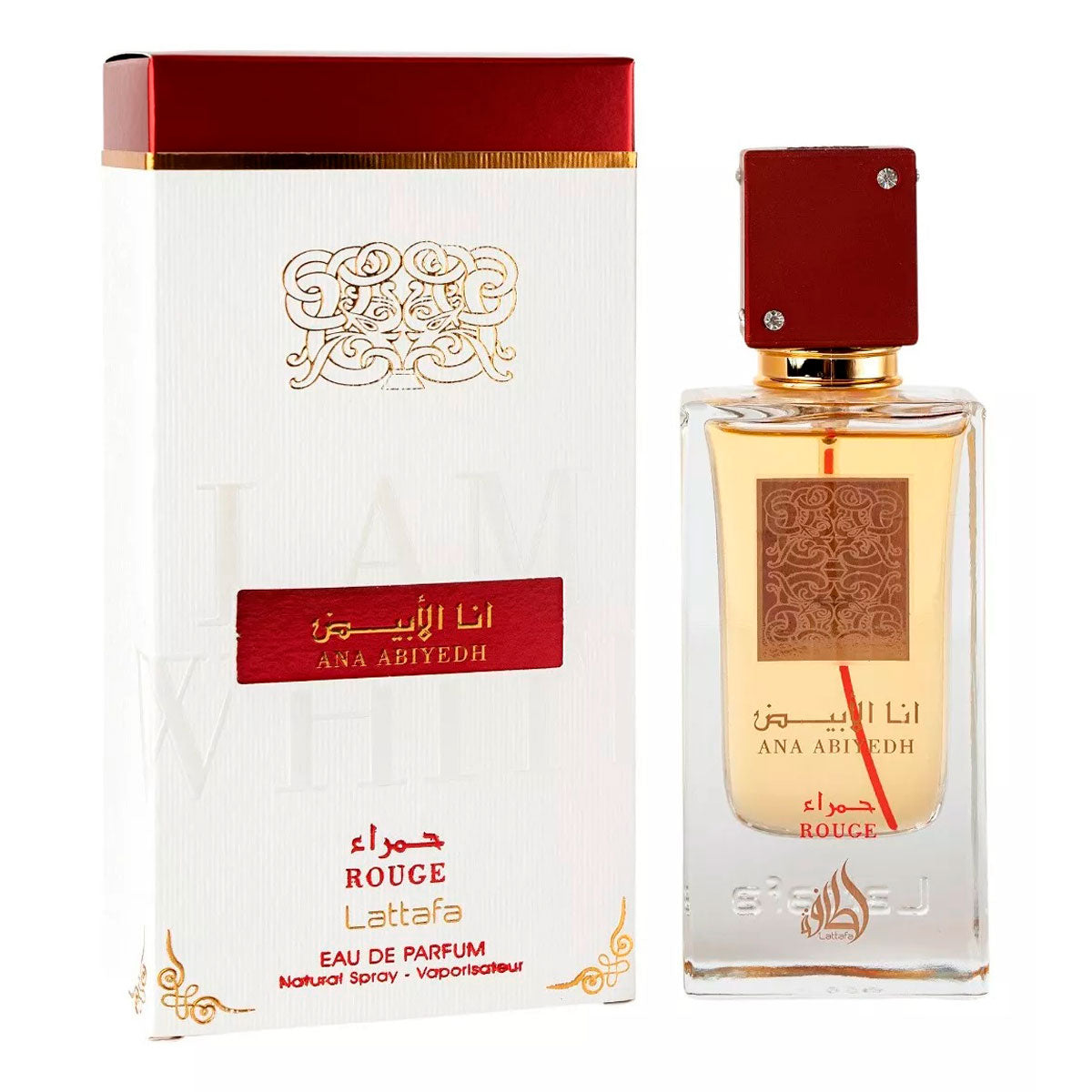 Perfume Lattafa Ana Abiyedh Rouge Unisex 60ML EDP