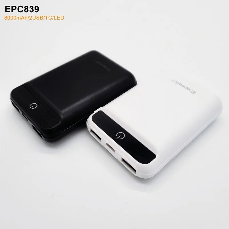 Cargador Portátil 8000MAH Ecopower EP-C839