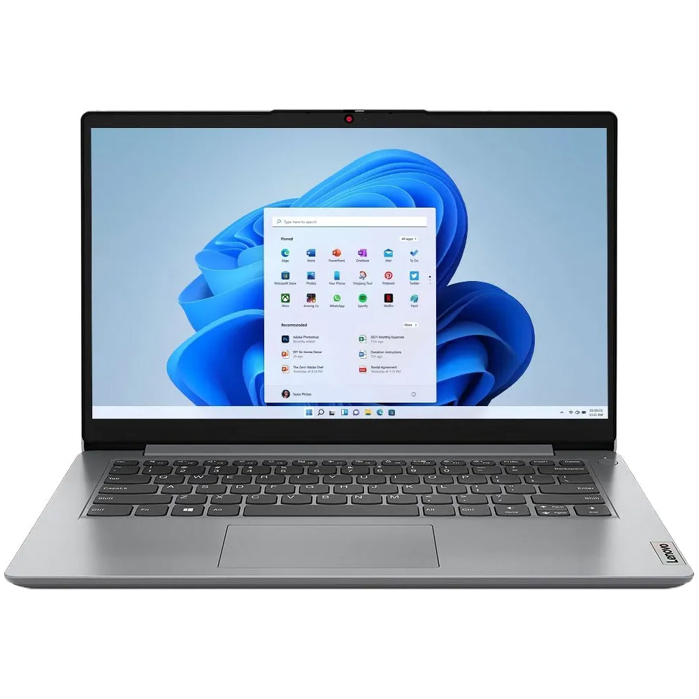 Notebook Lenovo IdeaPad 1 14IGL07 14" HD Intel Celeron 4/128GB SSD Plateado