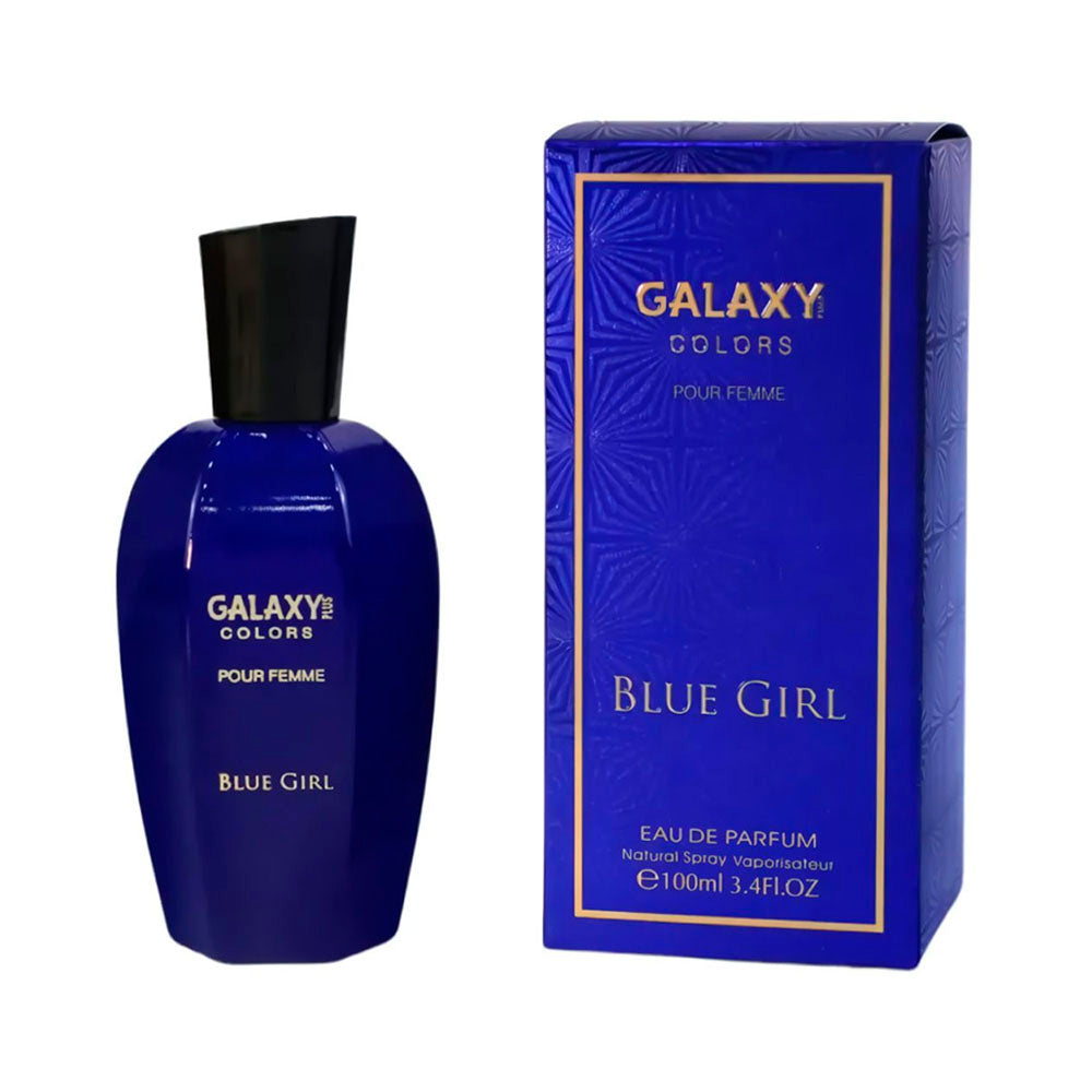 Perfume Galaxy Color Blue Girl Fem 100ML EDP