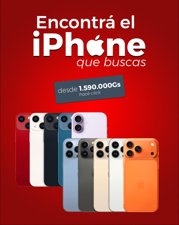Línea iPhone completa