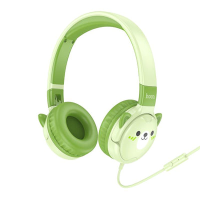 Auricular Hoco W61 Kids 3.5mm Verde