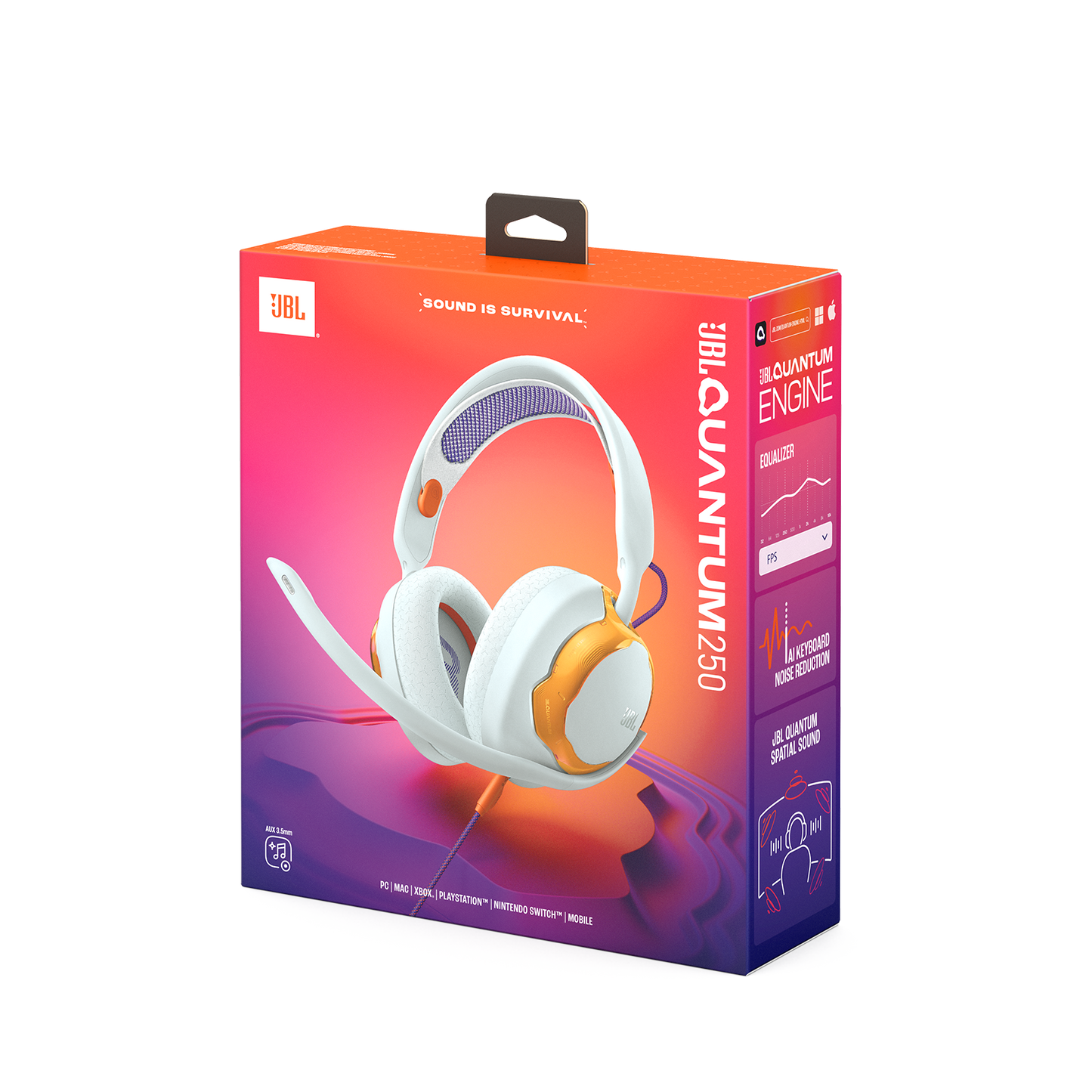 Auricular JBL Quantum Gaming Q250