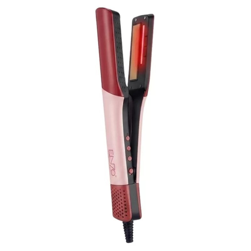 Alisador de Cabello Enzo EN-3005 Bivolt Rosa