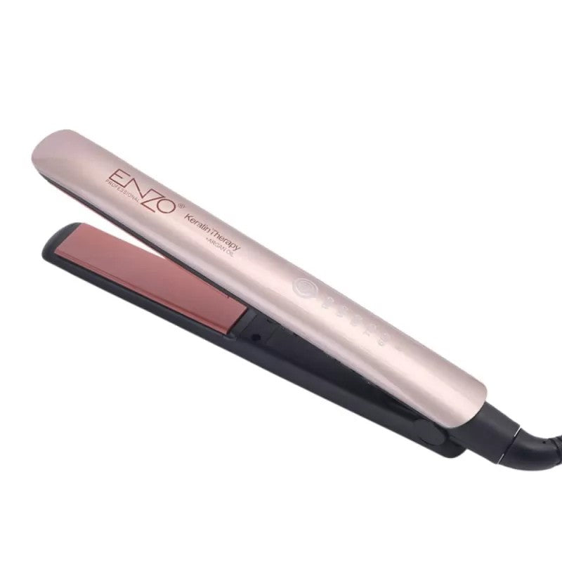 Alisador de Cabello Enzo EN-3860 Keratin Protect Bivolt Silver
