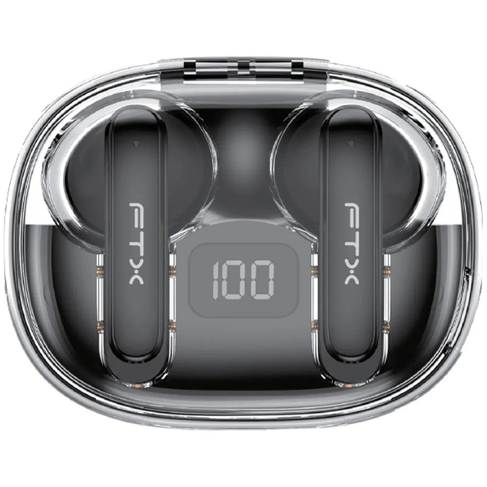 Auricular FTX E80 BT/MIC/ENC/TOUCH/IPX6 Negro