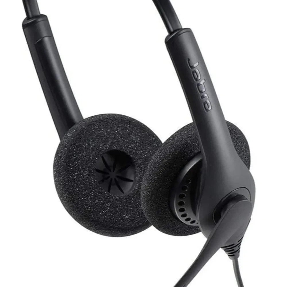 Auricular Jabra Biz 1100 Duo USB con Cancelación de Ruido HSC027 Negro