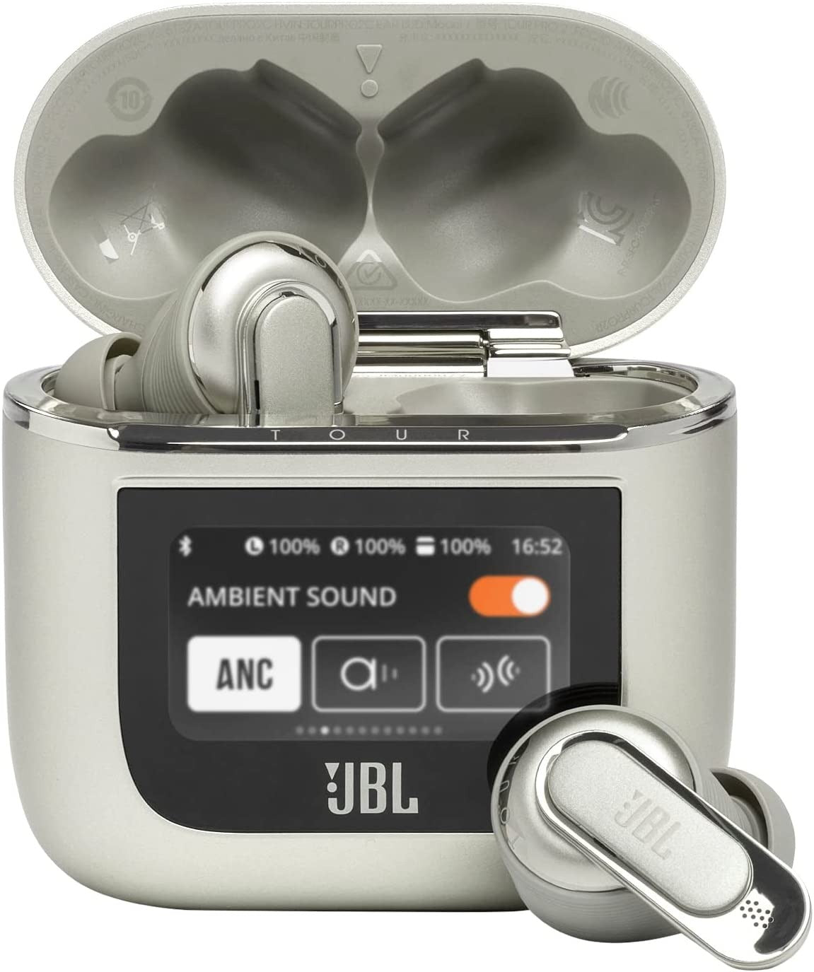 Auricular JBL Bluetooth Tour Pro 2 Champagne