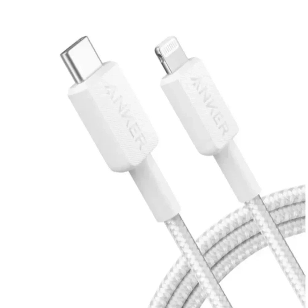 Cable Anker A81B6 USB-C a Lightning 2M Blanco