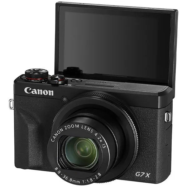 Cámara Canon PowerShot G7 X Mark III 20.1MP 4K Black
