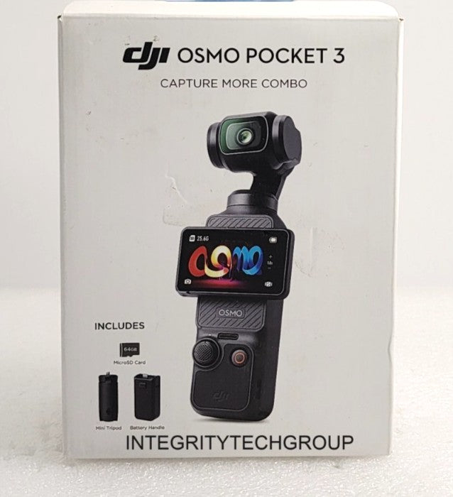 Cámara DJI Osmo Pocket 3 Capture More Combo Único