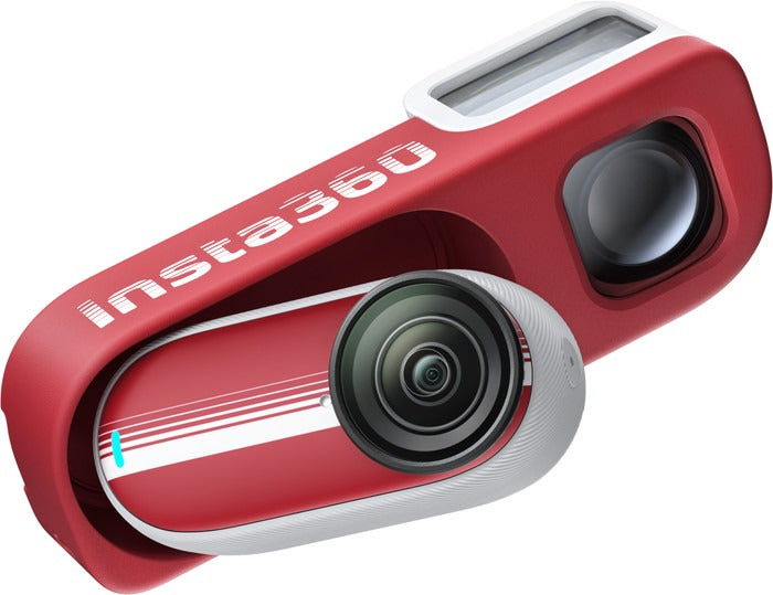 Cámara Insta360 GO 3S Bundle Sport Edition Cherry Red