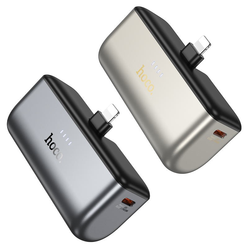 Cargador Hoco Q31 Mini Pocket Lightning 5000mAh - Black