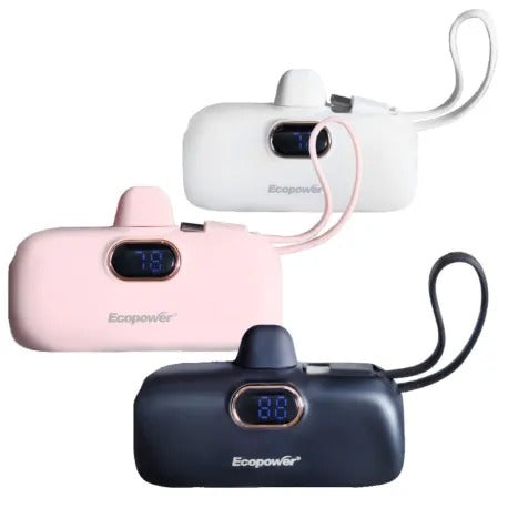 Cargador Portatil Ecopower EP-C873 5200MAH Rosa