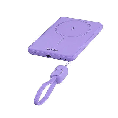 Cargador Portatil G-TIDE Slim 01 5000MAH Purple