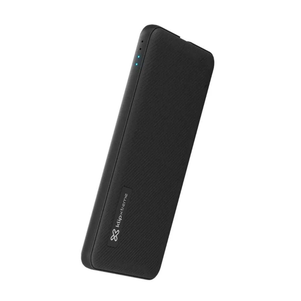 Cargador Portátil Klip Xtreme KPB-250 5000mAh 12W USB-C/USB-A Black